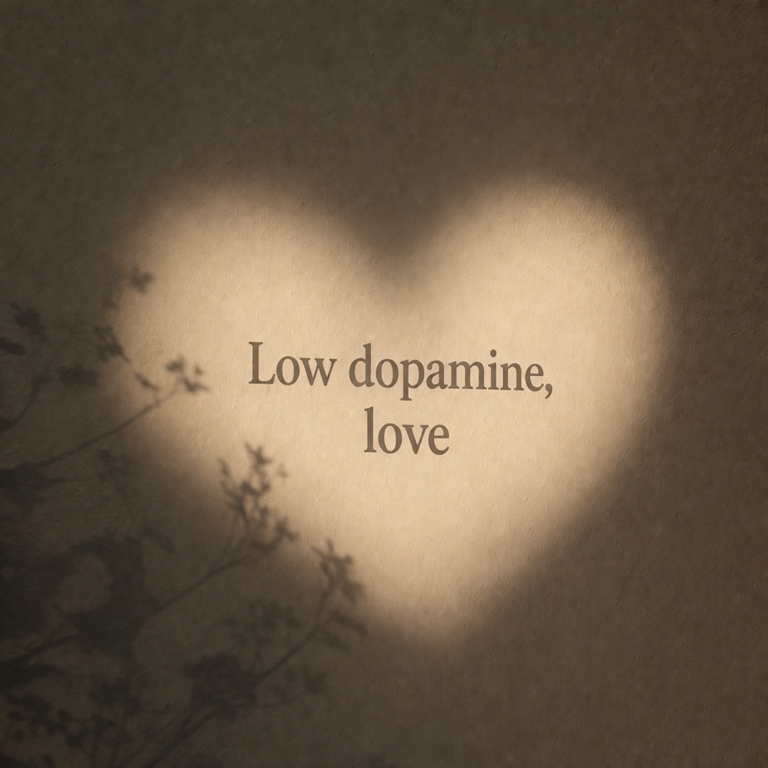 [Low dopamine, love] 자연스럽게 이어지는 시간