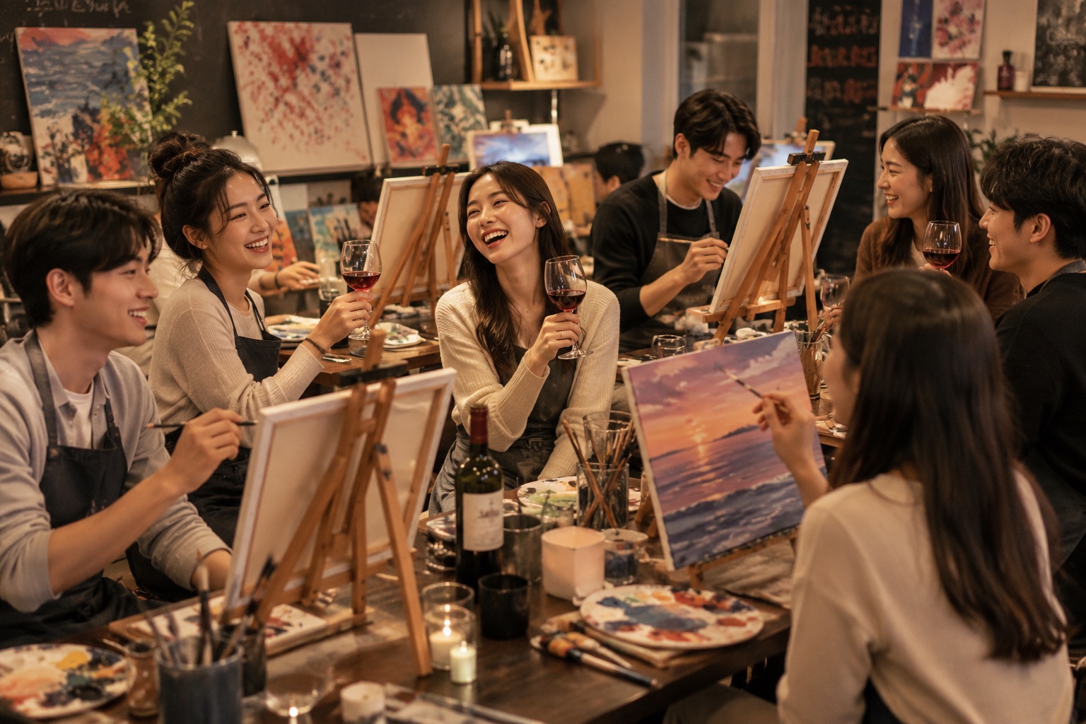 [드로잉살롱] 캐쥬얼 내향인 파티! #초보환영 #9년차모임