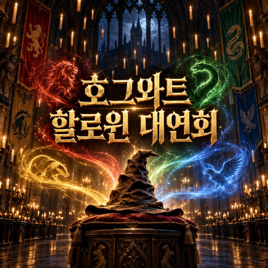 🏰호그와트 할로윈 대연회｜기숙사 배정부터 마법 같은 만찬까지! 1부
